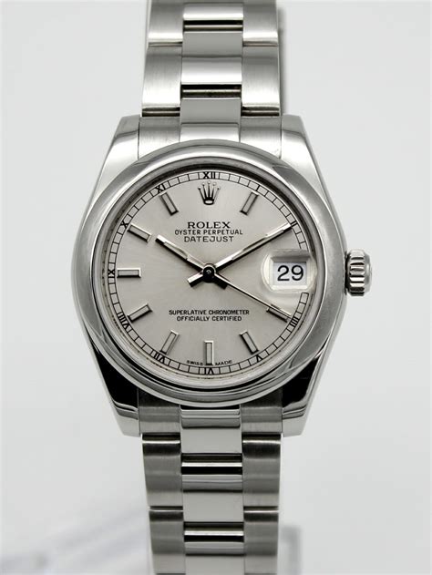 Rolex Datejust 31 Date medio 31 Textured dial 